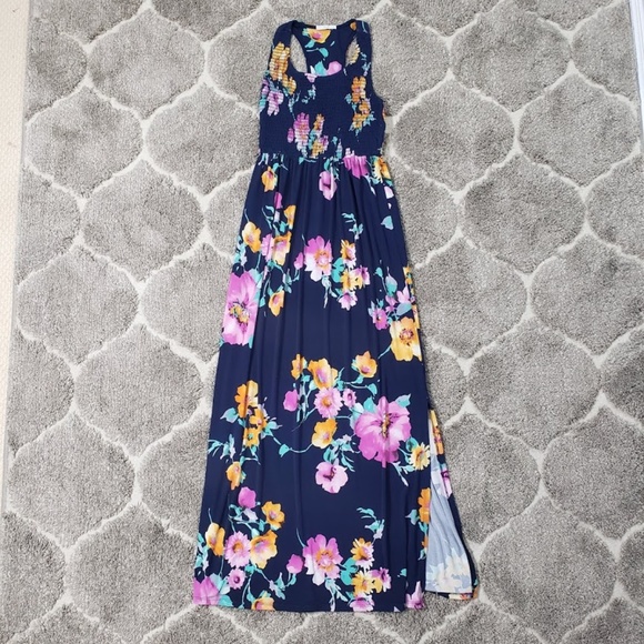 Stitch Fix Dresses & Skirts - Le Lis Navy Floral Maxi Dress Small